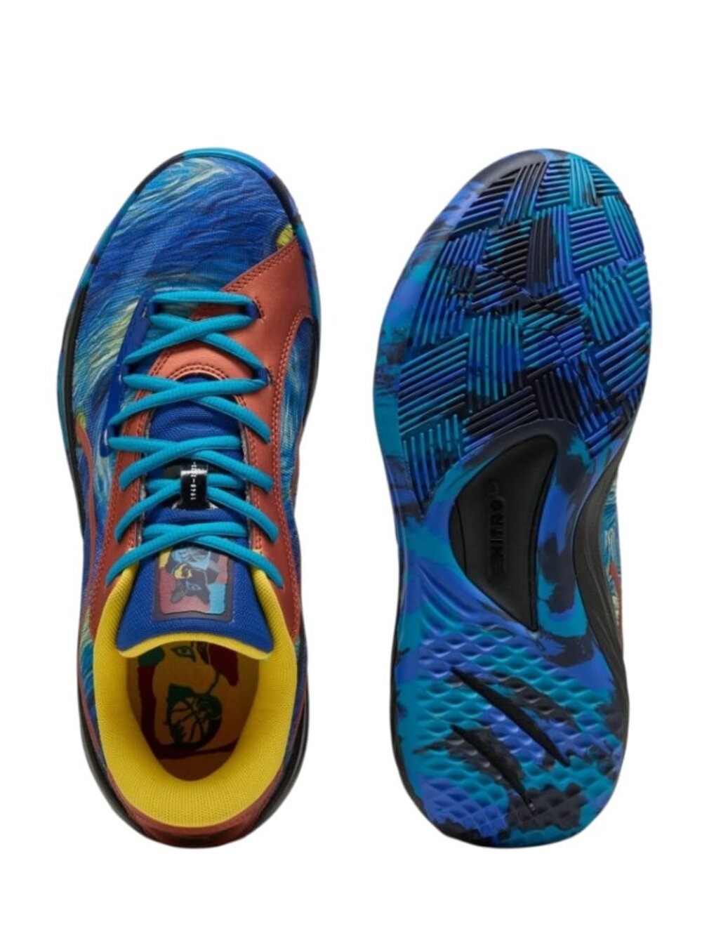 Puma All-Pro Nitro Dylan Exhibit, Vivid Blue/Tropical Blue, US 9.5